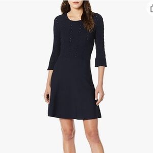 Cupcakes‎ And Cashmere Katarina Sweater Dress Navy Blue Sz S